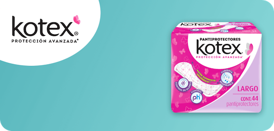 Pantiprotectores Diarios Kotex®