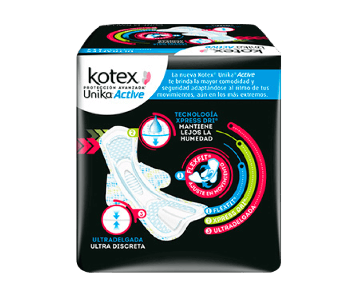 Kotex® Unika Active Kotex 